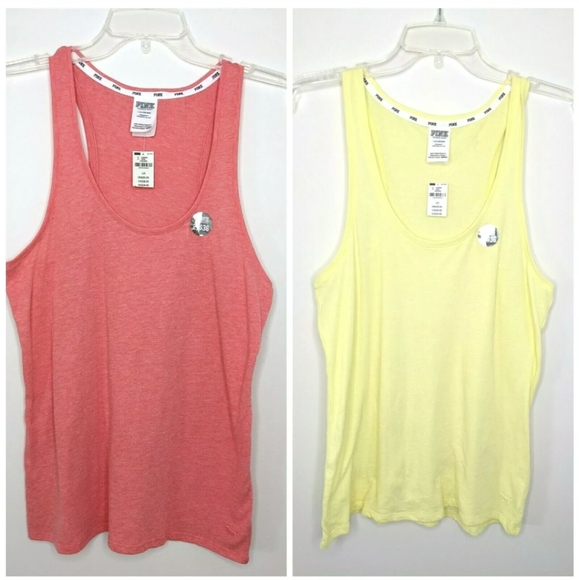 PINK Victoria's Secret Tops - New Set of Victoria's Secret Tank Tops- Large